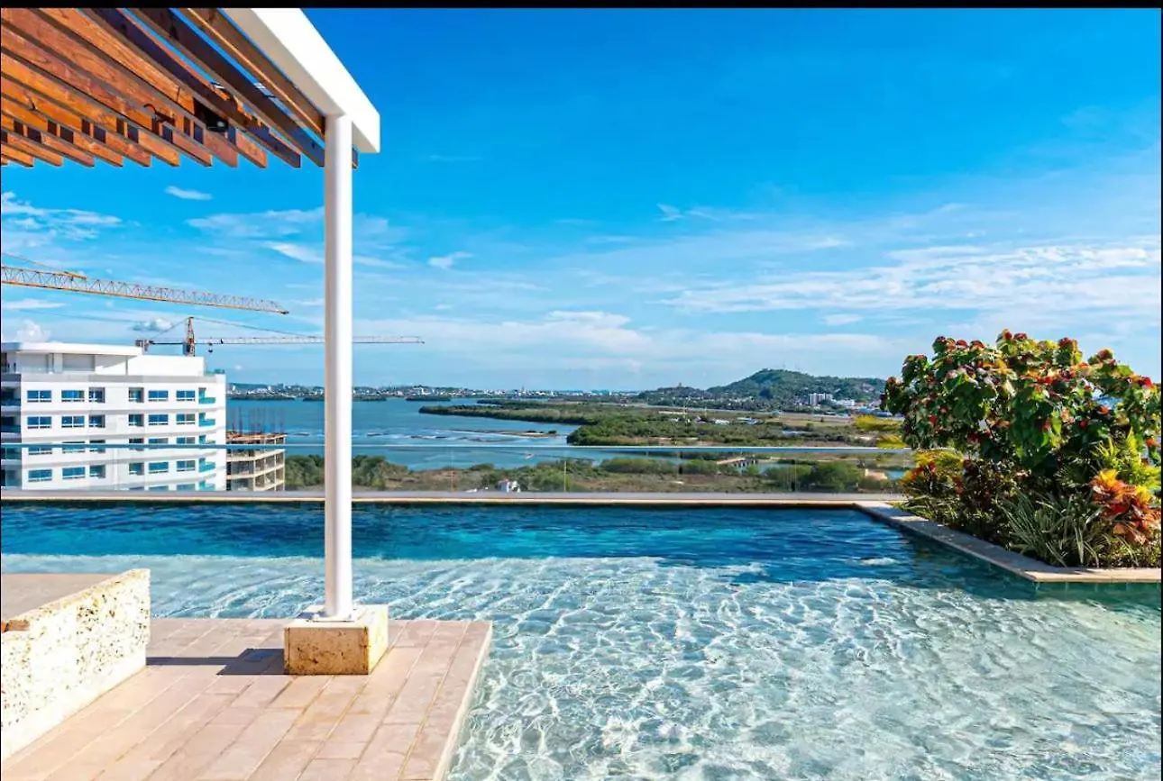 Apartament Apto Luxury Cartagena Jacuzzy Privado